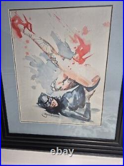 Chris Guest Framed & Mounted Limited Edition Red Shoes Signed Print