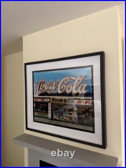 Coca Cola Framed Poster Limited Edition