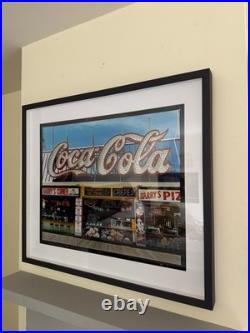Coca Cola Framed Poster Limited Edition