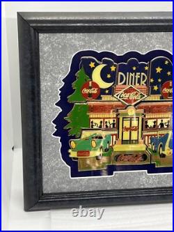 Coca-Cola Limited Edition 50s Diner 9 Piece Puzzle Pin Set Framed 379/1000