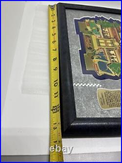 Coca-Cola Limited Edition 50s Diner 9 Piece Puzzle Pin Set Framed 379/1000
