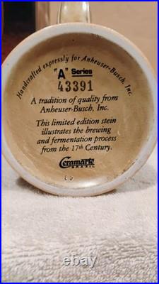 Complete 4-Piece Budweiser Tomorrow's Treasures Limited Edition Stein Set