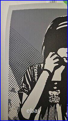 Copyright Limited Edition Signed Print Screen Printed 44/50 Upfest Banksy MayDay