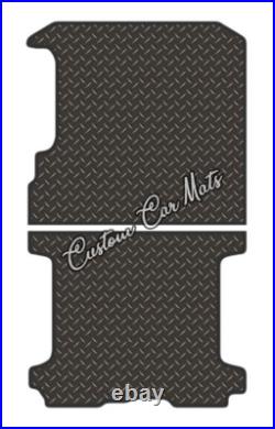 Custom Fit Renault Trafic Lwb Rear Floor Mats In Rubber From 2014 Onwards