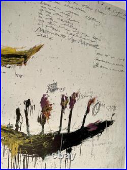 Cy Twombly Galerie Piece Unique Rare Exhibition Poster Paris 1993