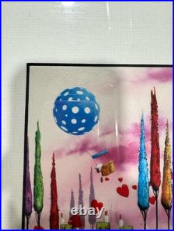 Dale Bowen Love is all Around Limited Edition Framed Print Whimsical Abstract