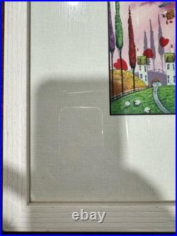 Dale Bowen Love is all Around Limited Edition Framed Print Whimsical Abstract