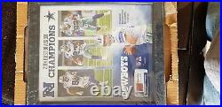 Dallas Cowboys Framed 2014 champions Piece of Game-Used Football limited edition