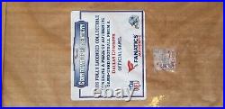 Dallas Cowboys Framed 2014 champions Piece of Game-Used Football limited edition