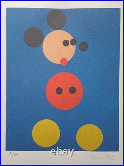 Damien Hirst Signed Mickey Collectable Lithograph