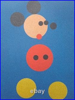 Damien Hirst Signed Mickey Collectable Lithograph