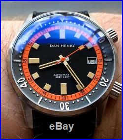 Dan Henry 1970 Dive Watch LIMITED EDITION (1970 pieces) 40mm Automatic Orange