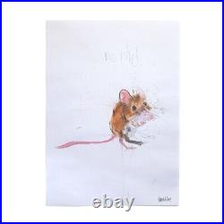 Dave White Signed Limited Edition Be Kind Mouse New
