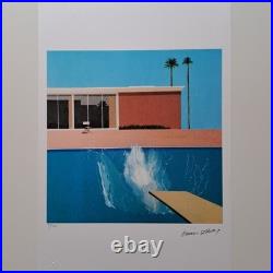 David Hockney Signed A Bigger Splash Certificate