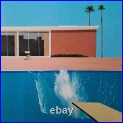 David Hockney Signed A Bigger Splash Certificate