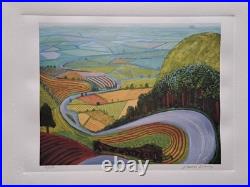 David Hockney Signed Garrowby Hill Collectable Lithograph