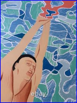 David Hockney The Diver Olympische Spiele München Olympic Games 1972 Limited ed