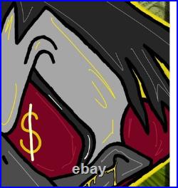 Delicious Money Signed Limited Edition Art Print A. J. Clarke