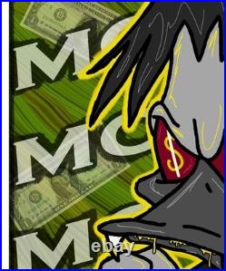 Delicious Money Signed Limited Edition Art Print A. J. Clarke