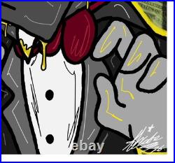 Delicious Money Signed Limited Edition Art Print A. J. Clarke