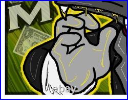 Delicious Money Signed Limited Edition Art Print A. J. Clarke