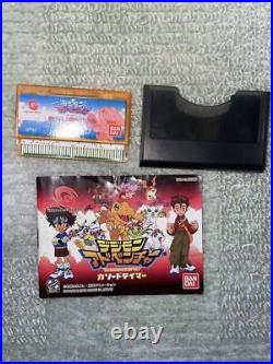 Digimon Adventure Wonderswan Limited Edition Campaign Game Tested 2000