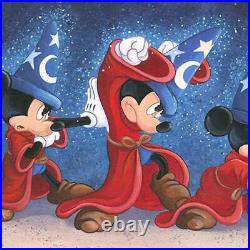 Disney Fine Art St. Laurent The Sorcerers Spell Framed Limited Edition Canvas