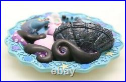 Disney Little Mermaid Limited Edition 3D Plate Ursulas Spell 0817/5000