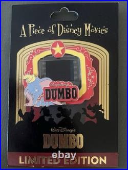 Disney Pin Dumbo Piece of Disney Movies Film Timothy Mouse Rare Limited Edition