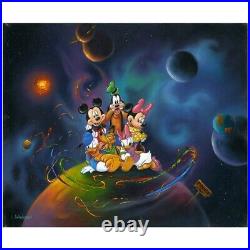 Disney World 20x24 Gallery Wrap Disney Limited Edition Jim Warren