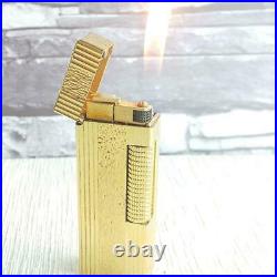 Dunhill Gas Lighter Limited Edition 500 Pieces Gold BOX VTG Vintage
