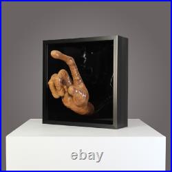 E. T. Hand Sculpture Sci-Fi Movie Fan-Art Modern Design Framed