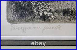 Erico Piras Limited Edition of 18/110 Etching The Passage Vintage 1972