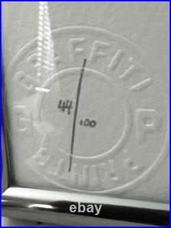 Fanakapan FIVE (5) Limited edition 44/100 mint print that is professional framed