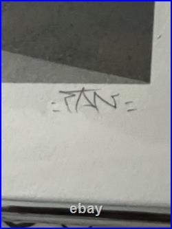 Fanakapan FIVE (5) Limited edition 44/100 mint print that is professional framed