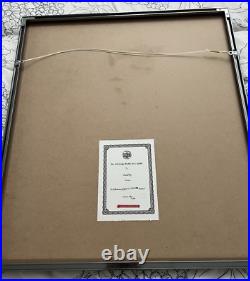 Fanakapan FIVE (5) Limited edition 44/100 mint print that is professional framed