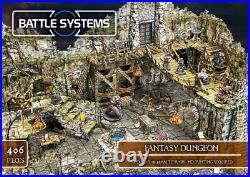 Fantasy Dungeon Kickstarter Edition (28-35mm, 732 pieces) Battle Systems Terrain