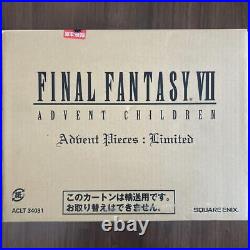 Final Fantasy VII 7 ADVENT CHILDREN PIECES LIMITED EDITION SQUARE RARE 202312M