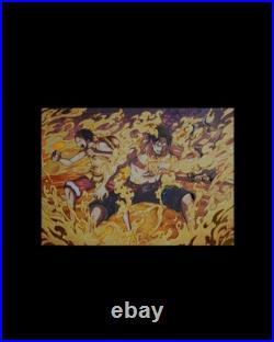 Flames of Marineford Limited Edition Displate One Piece Read Description