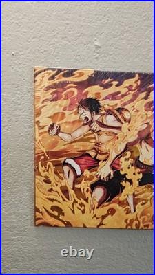 Flames of Marineford Limited Edition Displate One Piece Read Description