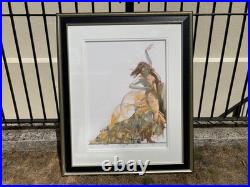 Fletcher Sibthorp limited-edition giclée print titled Study in Yellow