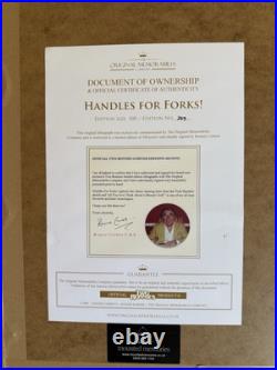 Fork Handles Limited Edition Signed Picture