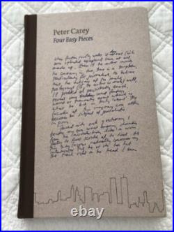 Four Easy Pieces by Peter Carey Illustrated by Eileen Hogan Limited Edition