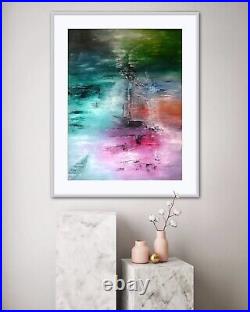 Framed Large Glicee Limited Edition Print of'Passions Storm