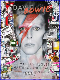 Framed Limited Edition Print/ Bowie In Berlin by Chloe Rox