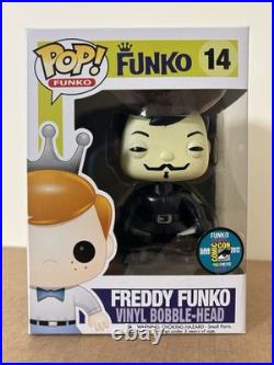 Freddy Funko As V For Vendetta 14 SDCC 2012 Limited Edition 96 Piece Funko Pop
