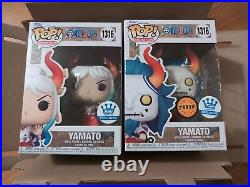 Funko Pop! 1316 Yamato One Piece Limited Edition Chase + Common Bundle Vinyl Fig