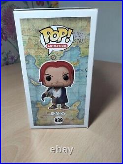 Funko Pop! Animation One Piece #939 Shanks Chase Limited Edition Special Edition