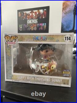 Funko Pop! Anime Rides One Piece Luffy with Thousand Sunny Limited Edition #114