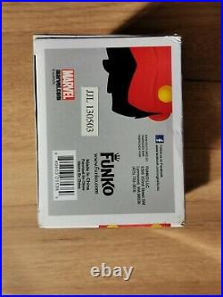 Funko Pop Metallic Red Hulk #31 SDCC 2013 Limited Edition 480 pieces Damaged